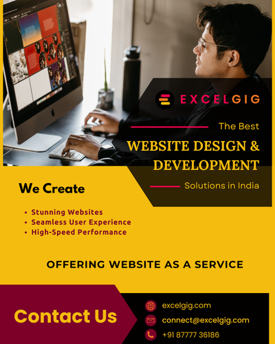 Top Website Design & Development Solutions in India | Excelgig.png