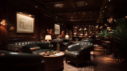 eman3139 luxury cigar lounge with dark leather armchairs warm a 123acf24 e369 4b9d 9af7 1c9cba152a41.png