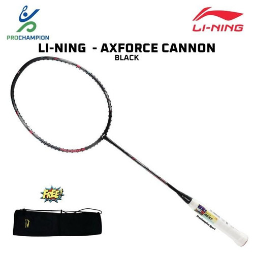 Raket Badminton Lining Axforce Cannon Black.jpg