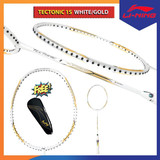 Raket Badminton Lining TECTONIC 1 S White Gold 4U
