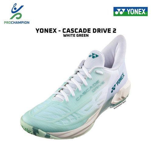 Sepatu Badminton Yonex SHBCD2EX Cascade Drive White Green.jpg