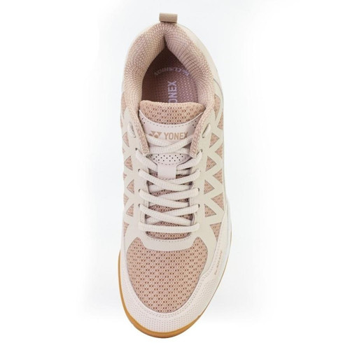 Sepatu Badminton Yonex Voltrex Beige Gold 2.jpg