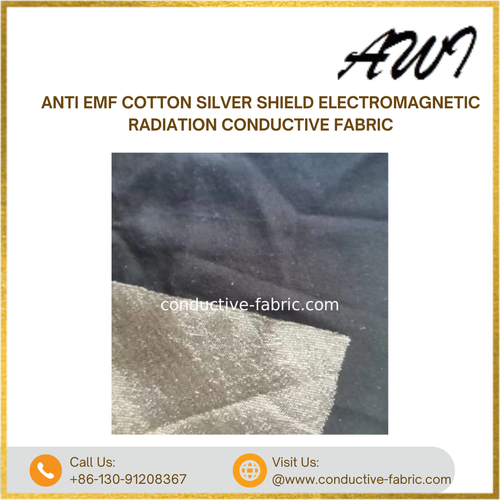 anti EMF cotton silver shield electromagnetic radiation conductive fabric.png