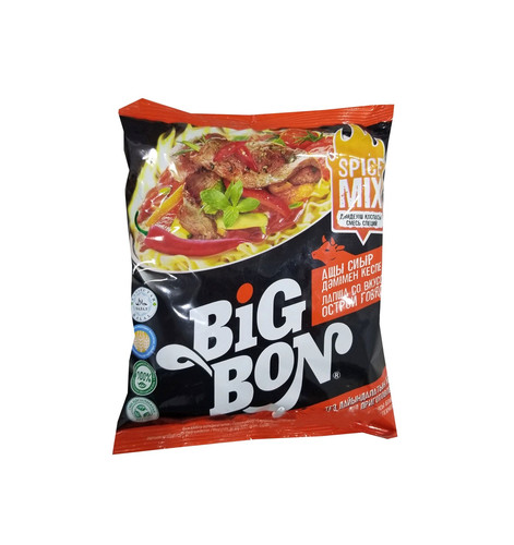 4870227273756 ЛАПША BIG BON СО ВКУСОМ ОСТРОЙ ГОВЯДИНЫ 75Г ПАК..jpg