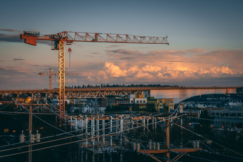 beautiful view construction site city sunset.jpg