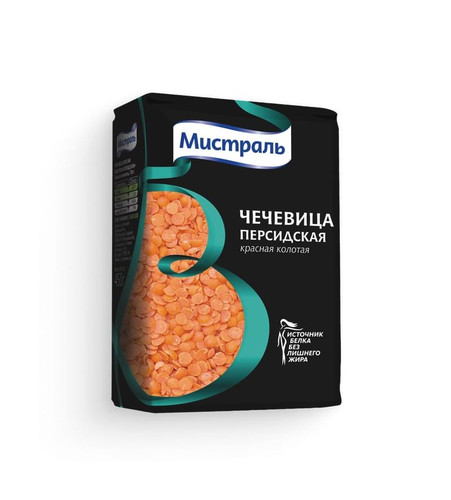 4601916000694 КРУПА ЧЕЧЕВИЧНАЯ МИСТРАЛЬ КРАСНАЯ 450 Г ПАК. .jpg