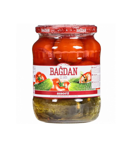 4760129500527 АССОРТИ МАРИНАД BAGDAN ПОМИДОРЫ ОГУРЦЫ 680 Г .jpg