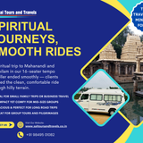 Blue Yellow Modern Time To Travel Flyer (41)