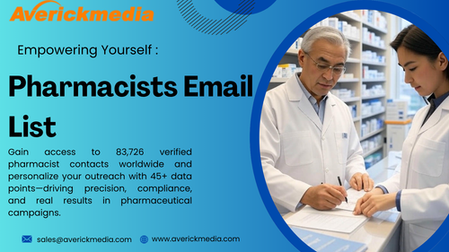 Pharmacists Email List Powers Targeted Healthcare Marketing.png