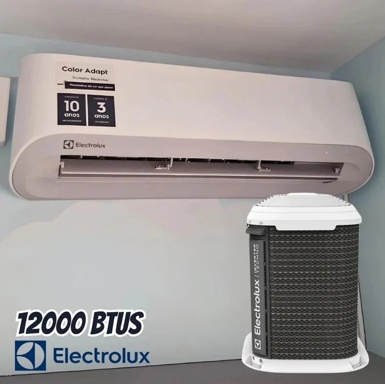 Ar-Condicionado Electrolux Split 12.000 BTUs Color Adapt Quente/Frio (UI12R/UE12R)