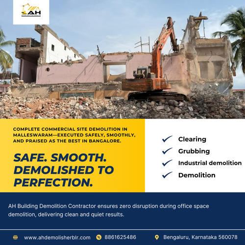 Site Demolition Completed in Malleswaram