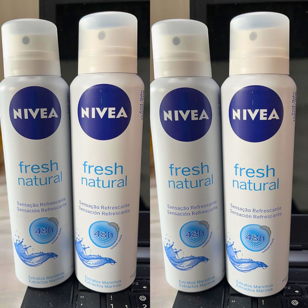 NIVEA Desodorante Antitranspirante Aerossol Fresh Natural 150ml
