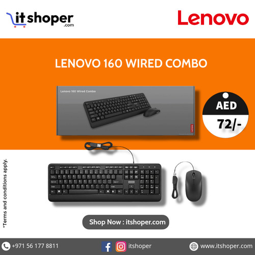 Lenovo 160 wired keyboard and mouse combo affordable tech UAE.jpg