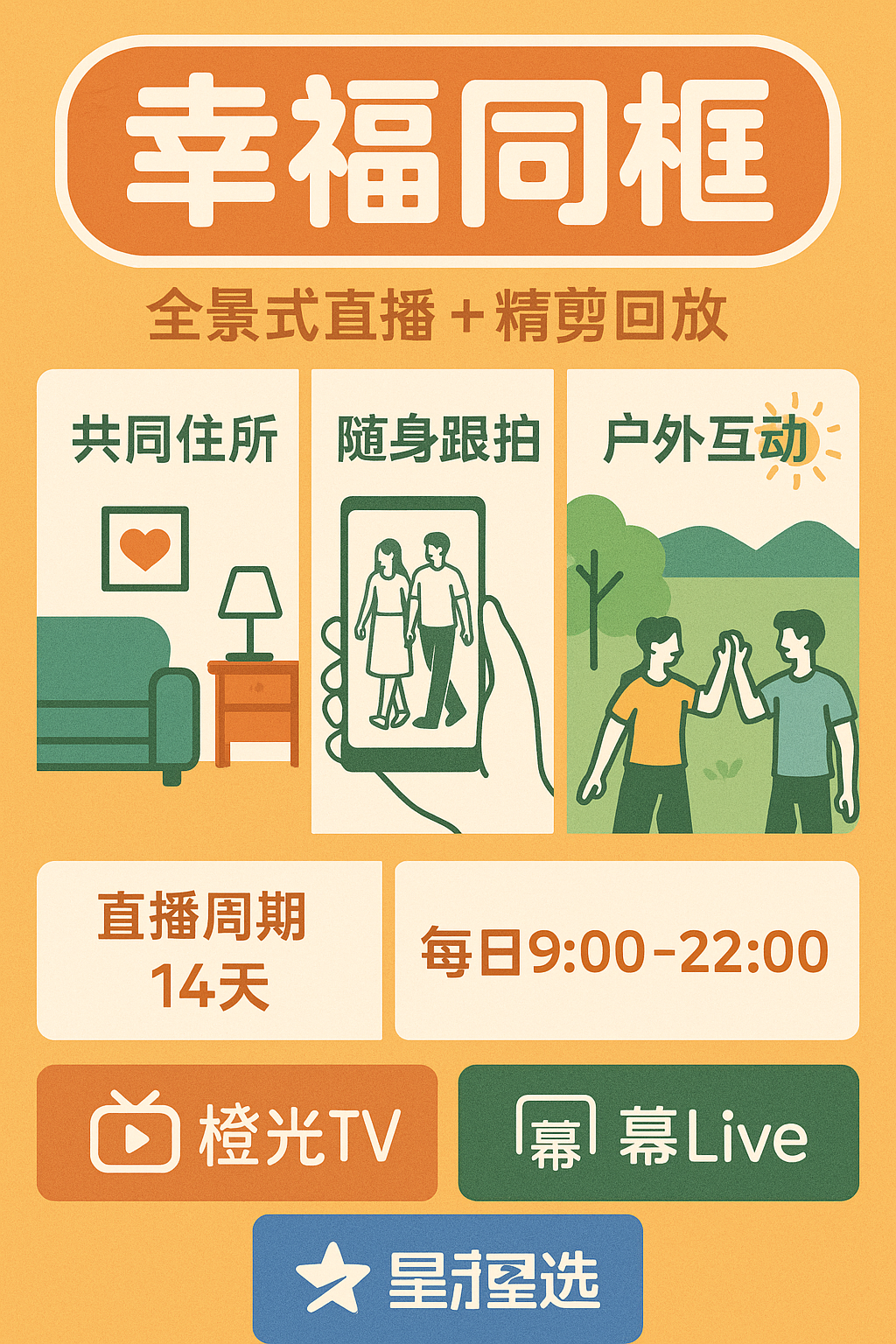 幸福同框节目图