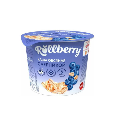 4870227273794 КАША ROLLBERRY ОВСЯНАЯ С ЧЕРНИКОЙ 40 Г ПАК.24 .jpg