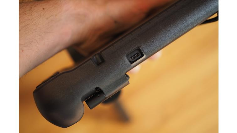 None An image of the Switch 2 Killswitch front cover that makes the top USB-C port easily accessible.
