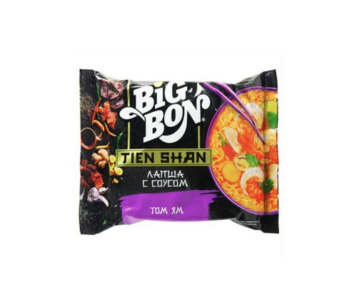 4870227270731 ЛАПША Быстрого Приготовления BIG BON ТОМ ЯМ 85 Г ПАК .jpg