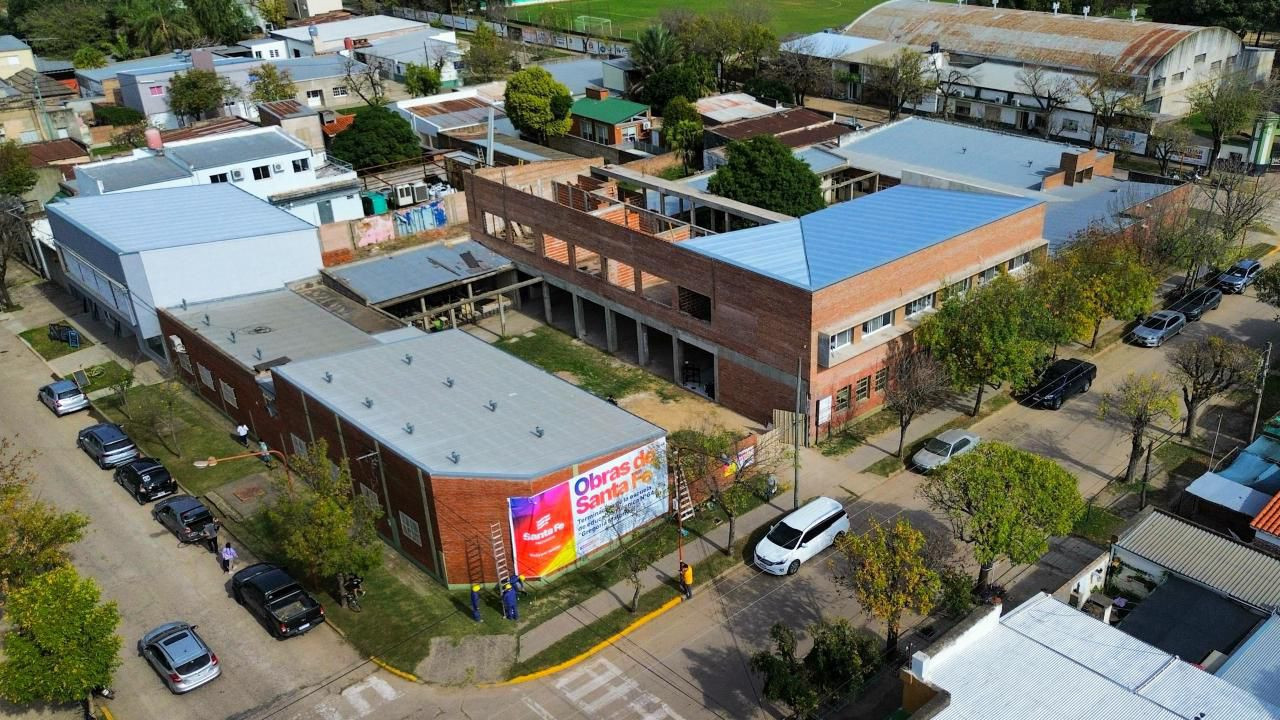 Esperanza: Avanzan los trabajos para la terminación de la Escuela “Gregoria Matorras”