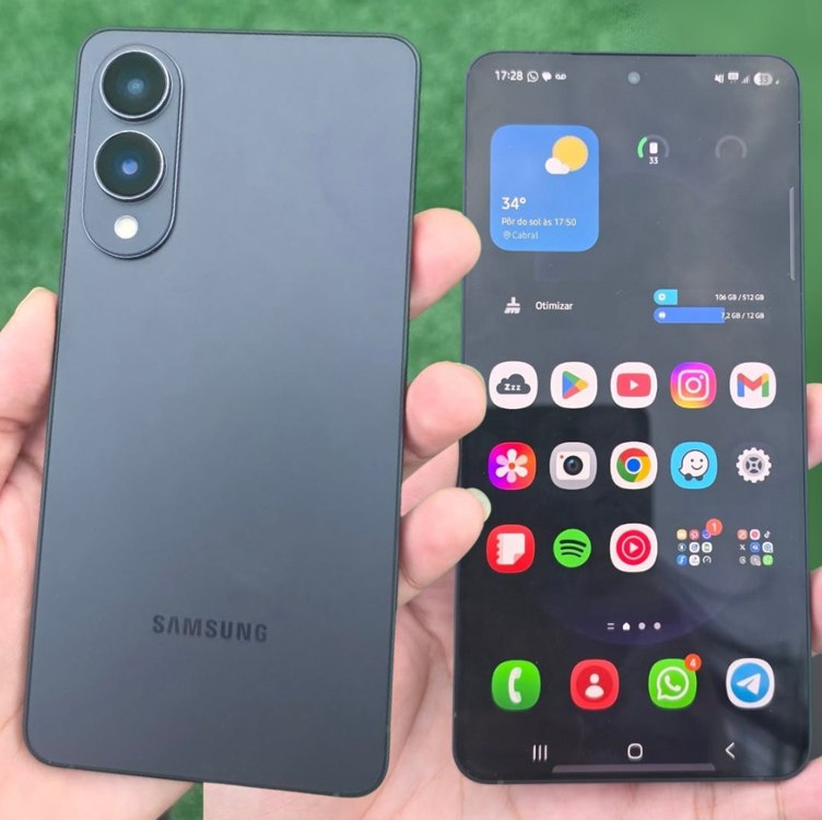 Samsung Galaxy S25 Edge 5G, 512GB, 12GB, Câmera 200MP