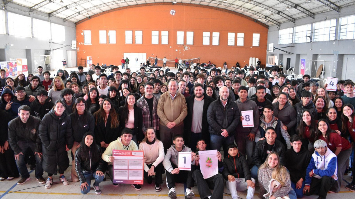 Más de 200 jóvenes participaron del encuentro departamental de juventudes en la Esquina Encendida