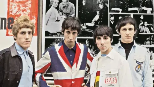 Gli Who, la band fondata nel 1964 da Roger Daltray e Pete Townshend (i primi due da sinistra).webp