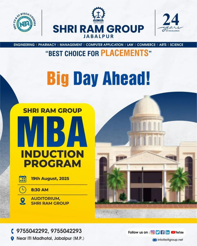 A New Chapter Begins Shri Ram Group Organized the MBA Induction Program for the Session 2025.jpg
