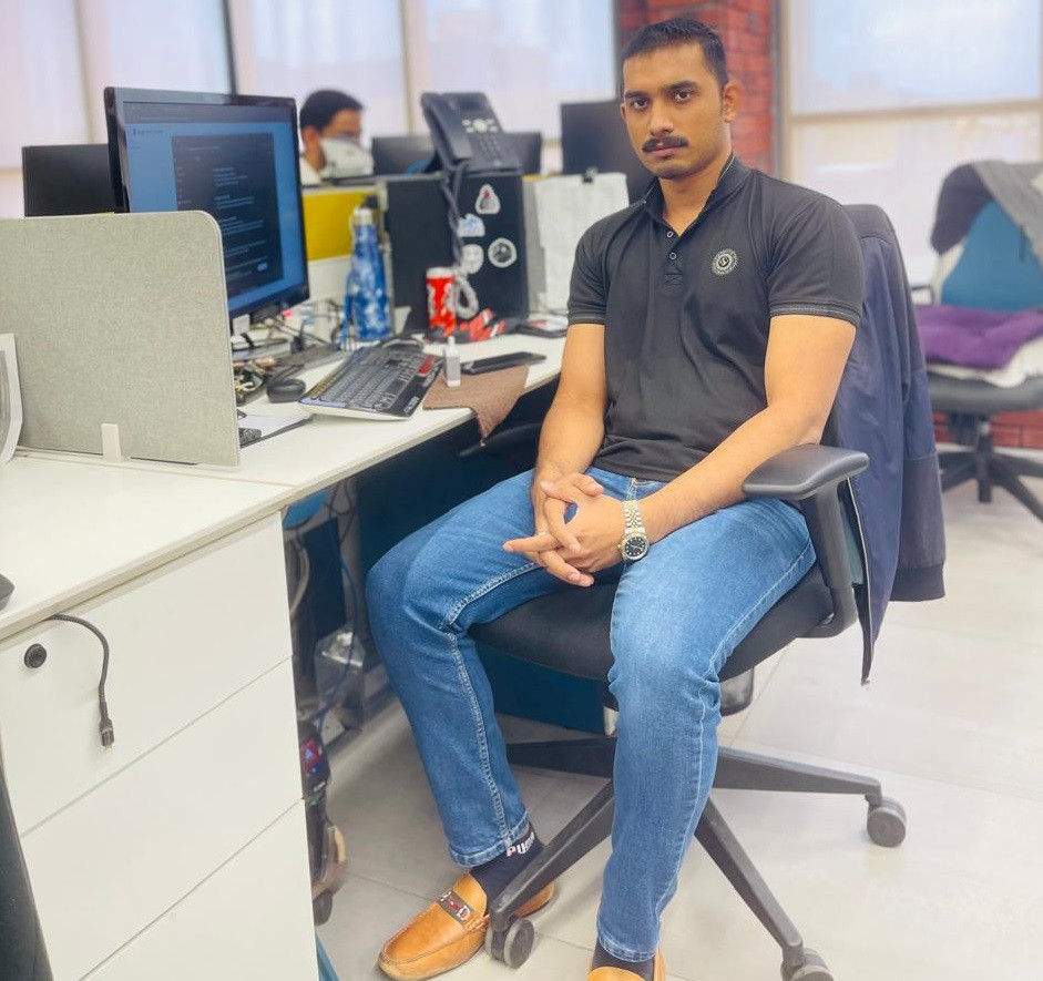 Portrait of Umer Siddiqui
