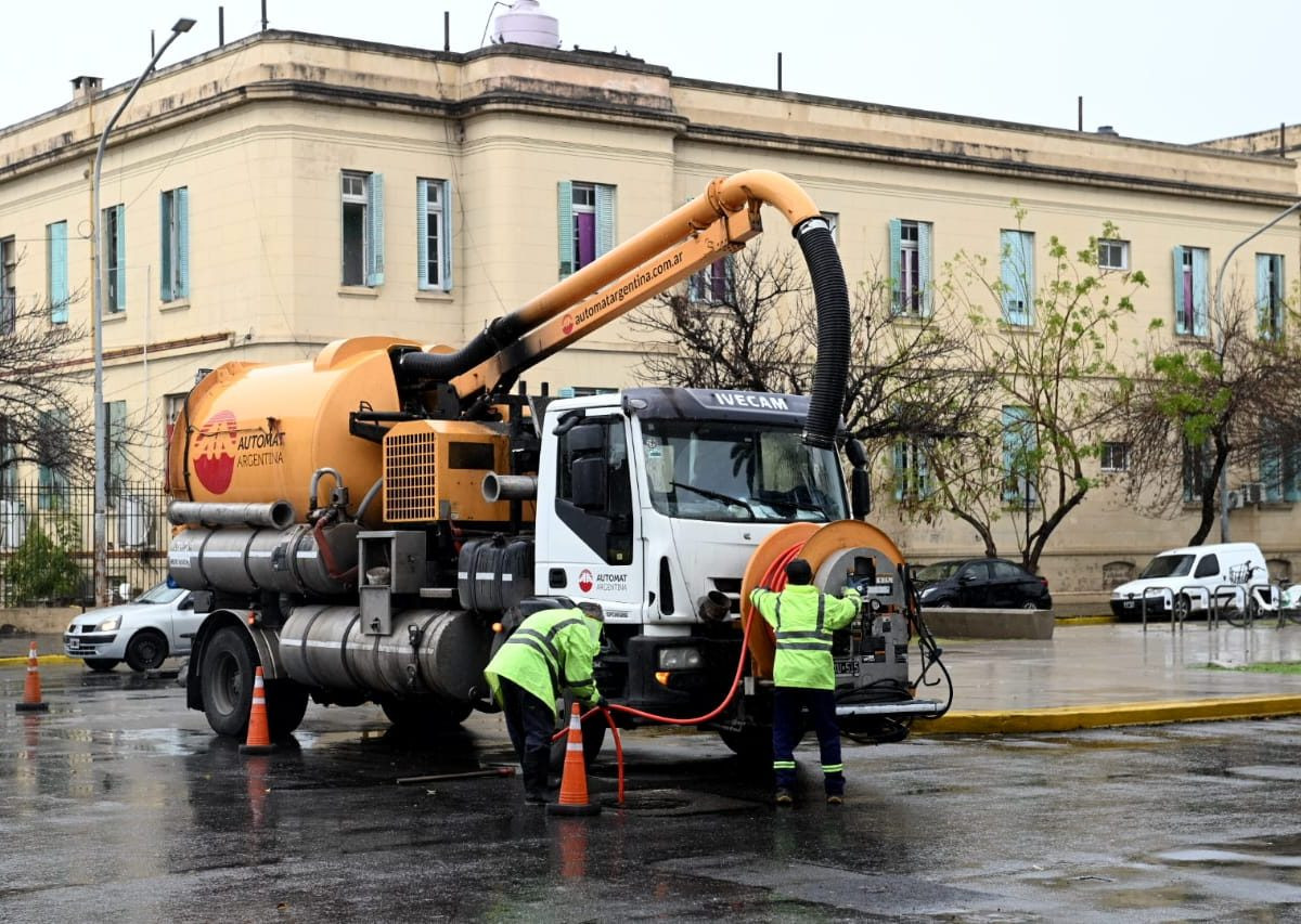 Cayeron más de 60 milímetros de lluvia en la ciudad