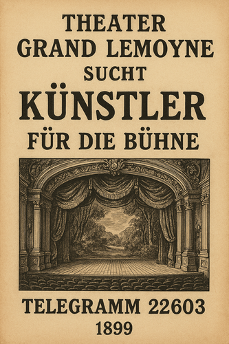 20250621 1855 Theaterkünstler Bewerbungsflyer simple compose 01jy9phs22emqrjtm1wa9mmf63.png
