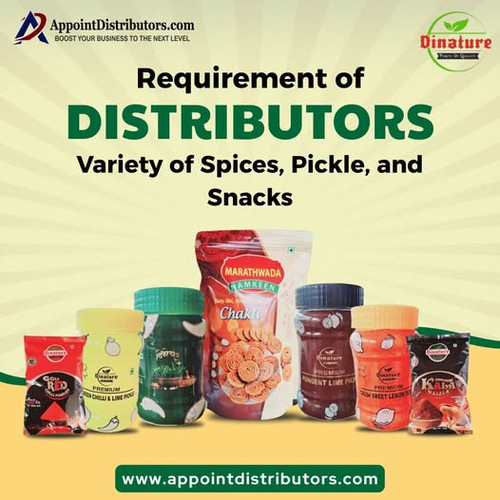 Distributors Required for Spices, Pickles & Snacks – Dinature Brand.jpg