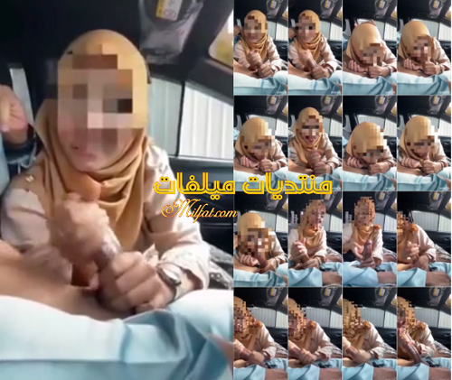 مصريه محجبه مع عشيقها بالسياره تمصله زبرو ويجيب لبنو فبقها