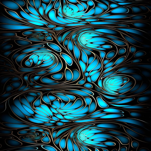 Blue Squiggle Chair.png