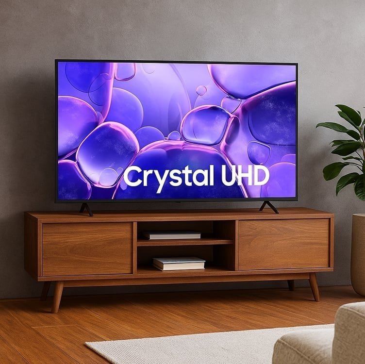 Samsung Smart TV 50″ Crystal UHD 4K U8100F 2025, Xbox Cloud Gaming, Canais Gratuitos, Alexa 50″