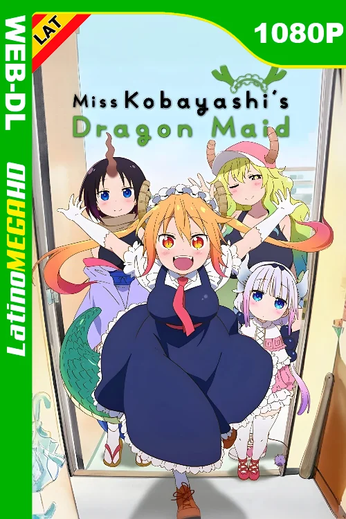 Miss Kobayashi’s Dragon Maid (Serie) Temporada 1 (2017) Latino HD CR WEB-DL 1080P