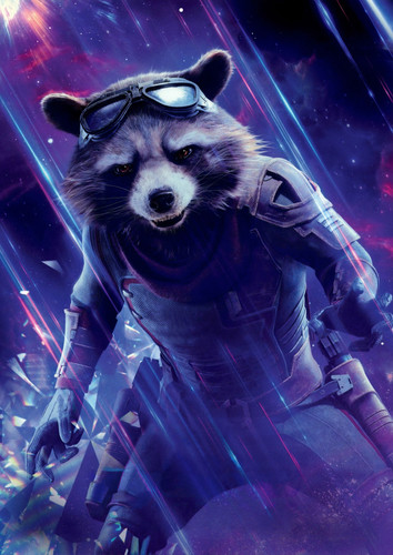 [3547x5000]Avengers Endgame Char Rocket Raccoon