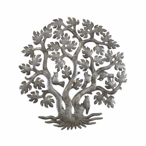 metal drum art tree of life three trunks.jpg
