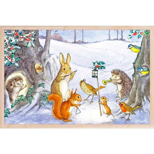 wooden postcard caroling animals.jpg