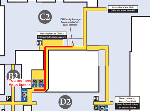 civic 2nd floor b or c elevator to ICU Family Lounge.png