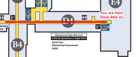 civic 4th floor d elevator to special care nursery.png