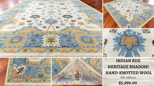 HERITAGE BHADOHI HAND KNOTTED WOOL INDIAN RUG.jpg