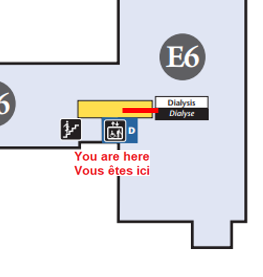 civic 6th floor d elevator to dialysis.png