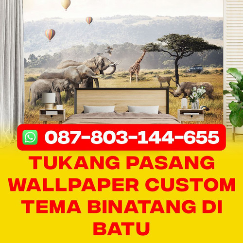 tukang pasang wallpaper custom tema binatang di batu.jpg