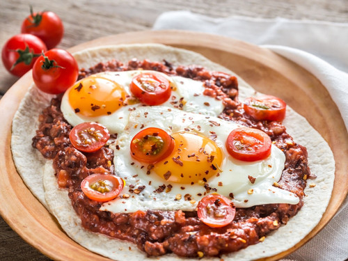 Traditional Mexican Huevos Rancheros With Sirloin Steak.jpg