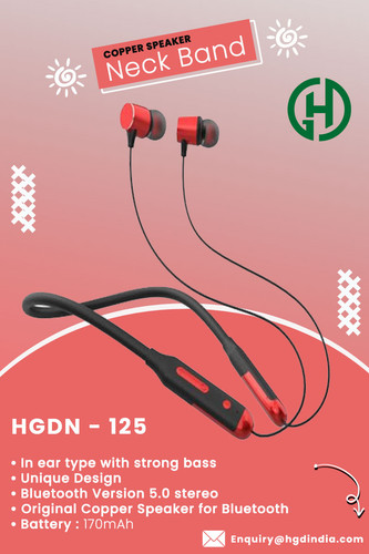 Wireless Neckband HGDN - 125 Manufacturers | HGD INDIA.jpg