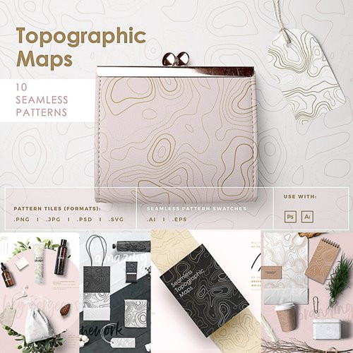 Topographic Maps Patterns