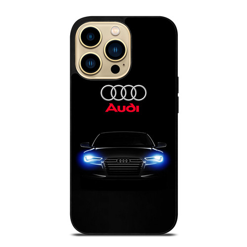 AUDI BLACK CAR LOGO