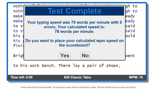 TESTING TEST 1.1