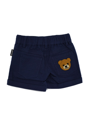 moschino baby bermuda blu per neonato con teddy bear e logo b.jpg