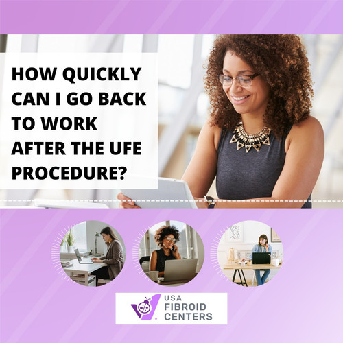 How quickly can i go back to work after the UFE procedure.jpg