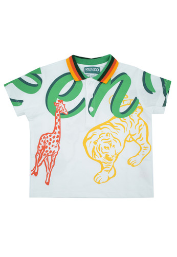 kenzo kids polo bianca iconica neonato a.jpg